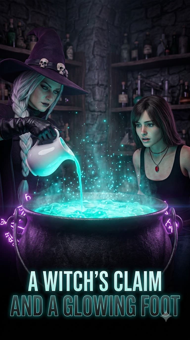 A Witch’s Claim and a Glowing Foot