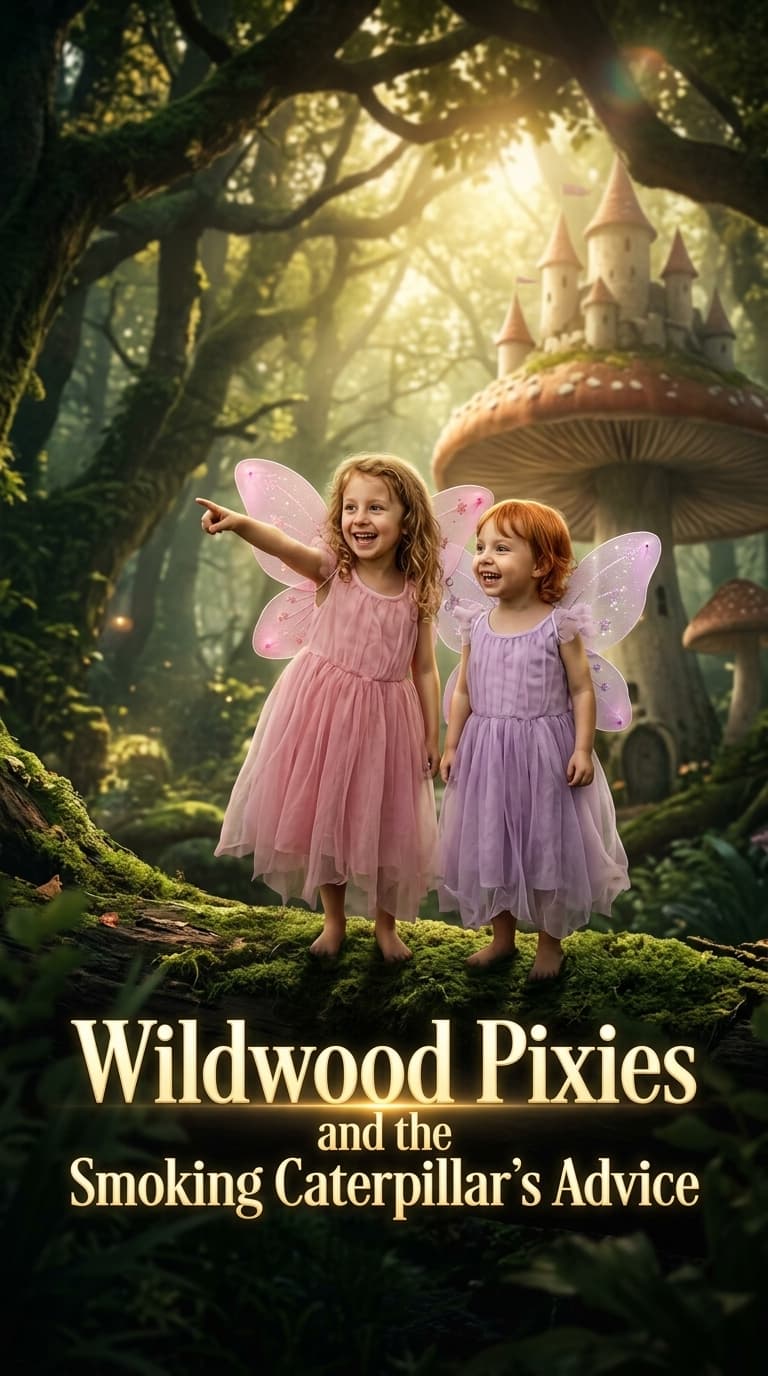 Wildwood Pixies and the Smoking Caterpillar's Advice