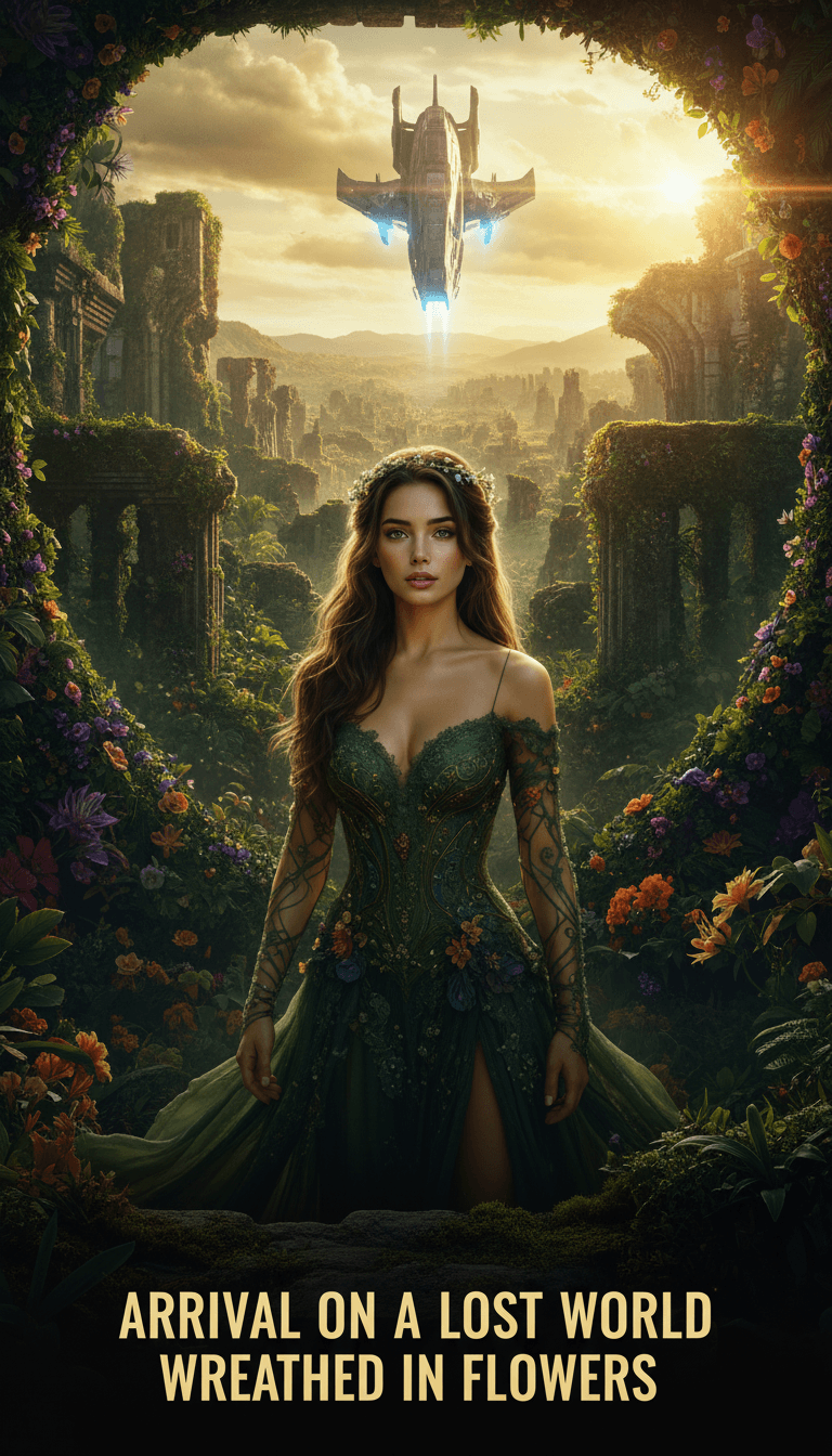 Arrival on a Lost World Wreathed in Flowers