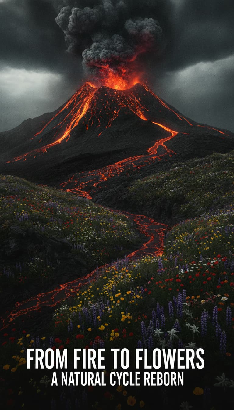 From Fire to Flowers A Natural Cycle Reborn